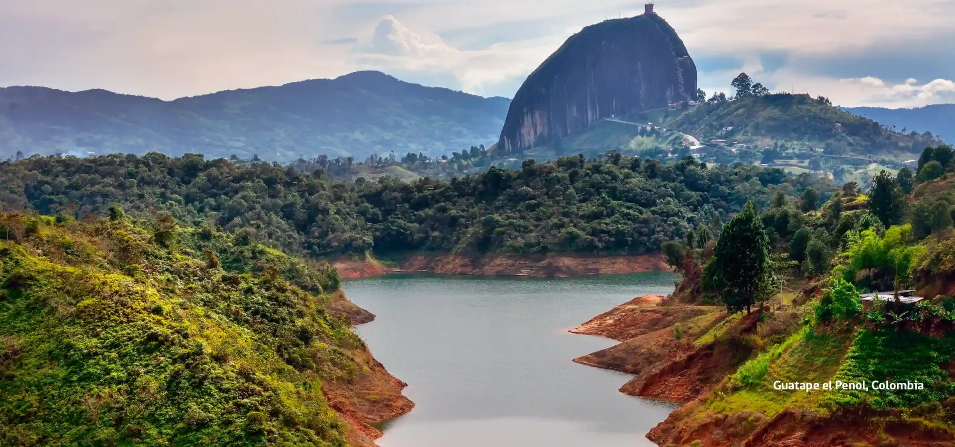 El peñón de Guatapé - Colombia