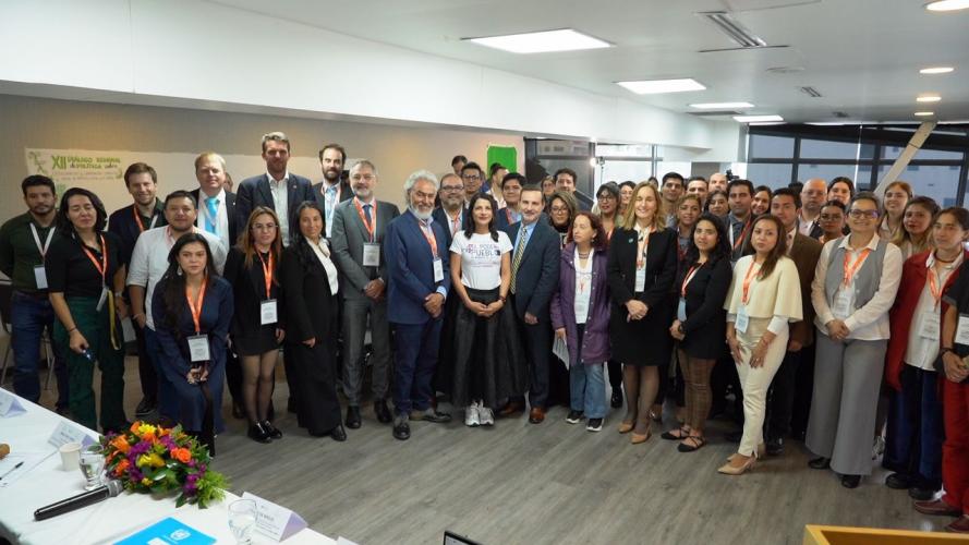 Imagen de la reunión sobre el XII Diálogo Regional